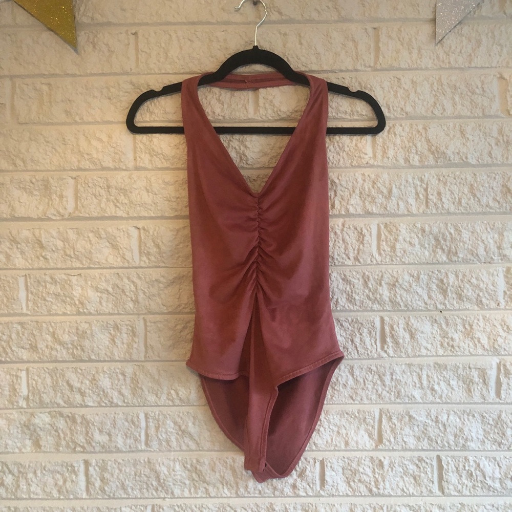 Halter top body suit